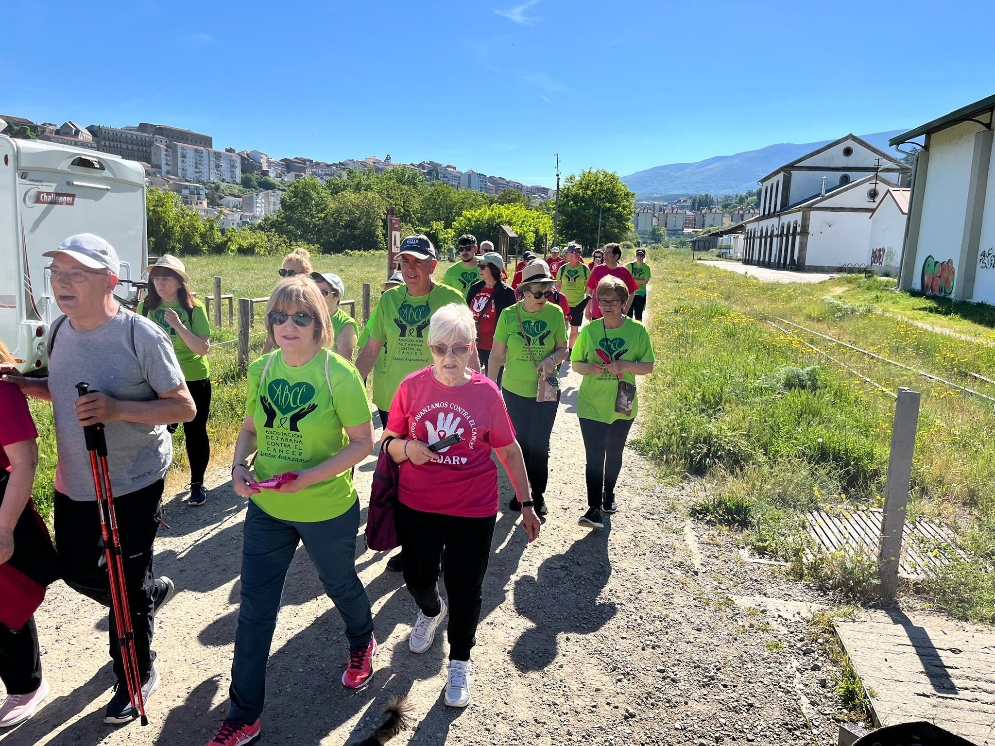 Béjar camina a buen ritmo contra el cáncer
