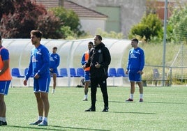 Imagen de un entrenamiento llevado a cabo por Unionistas en la presente temporada.