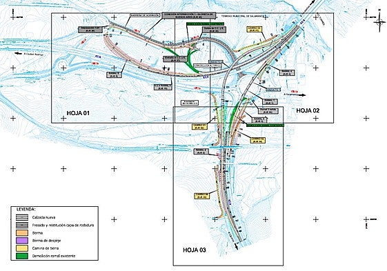 Trazado del nuevo enlace de Buenos Aires.