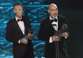 Instante de la última Gala de los Goya.