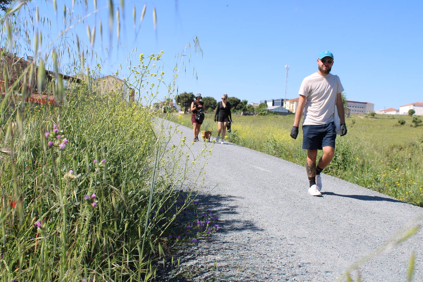 De &quot;plogging&quot; por tierras de Guijuelo