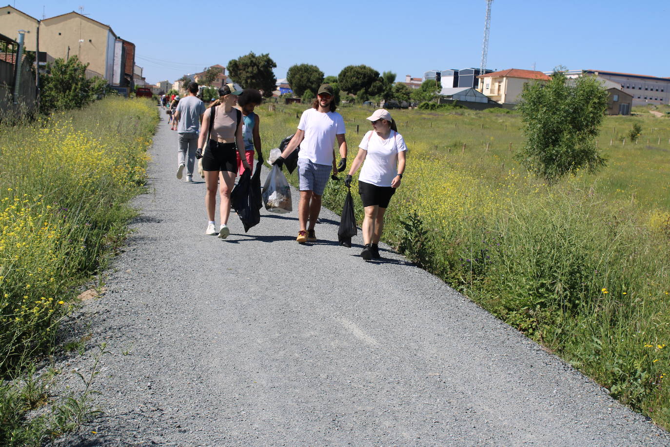 De &quot;plogging&quot; por tierras de Guijuelo