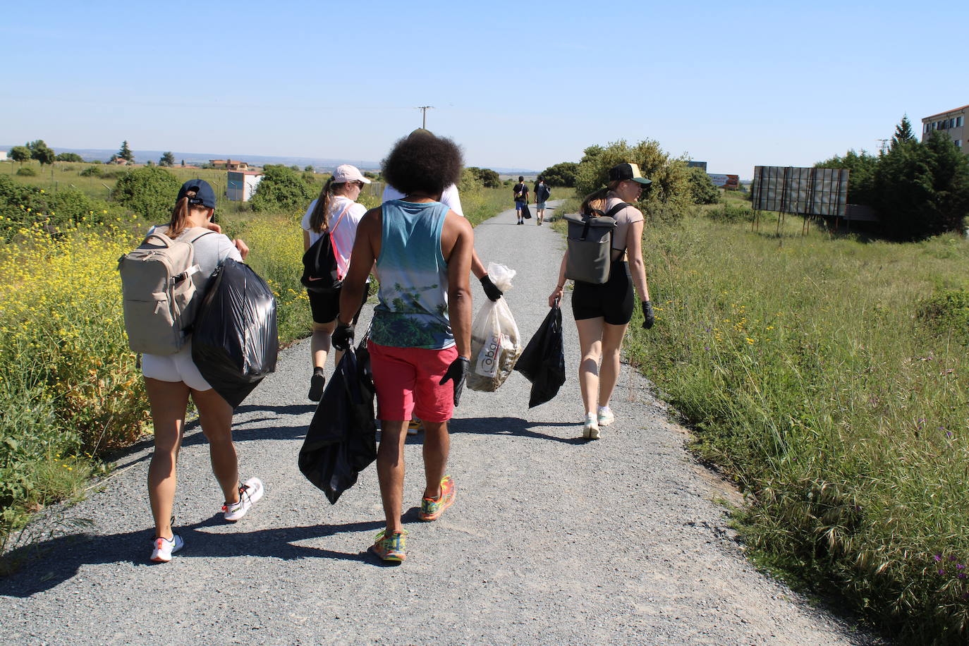 De &quot;plogging&quot; por tierras de Guijuelo