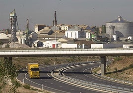 Imagen de la antigua azucarera de Salamanca, que dejó de molturar en 2001-2002.