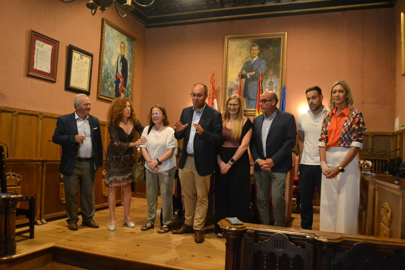 Miróbriga estrecha lazos de amistad la localidad estadounidense de Franklin