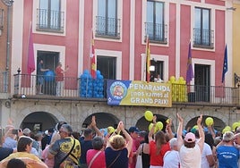 Momento de filmación del vídeo para el Grand Prix.