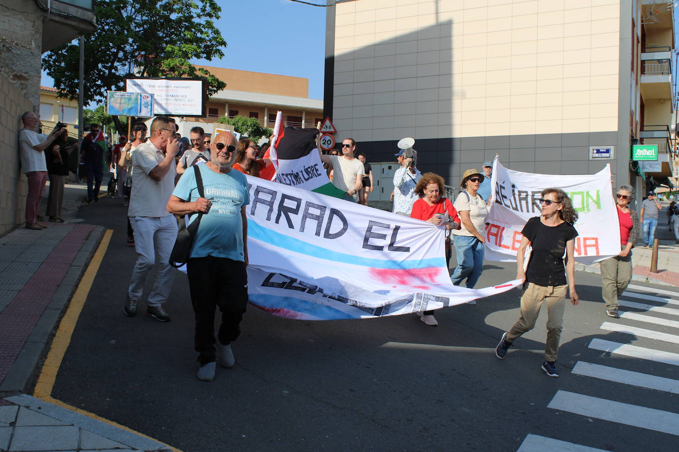 Béjar se manifiesta en apoyo de Palestina