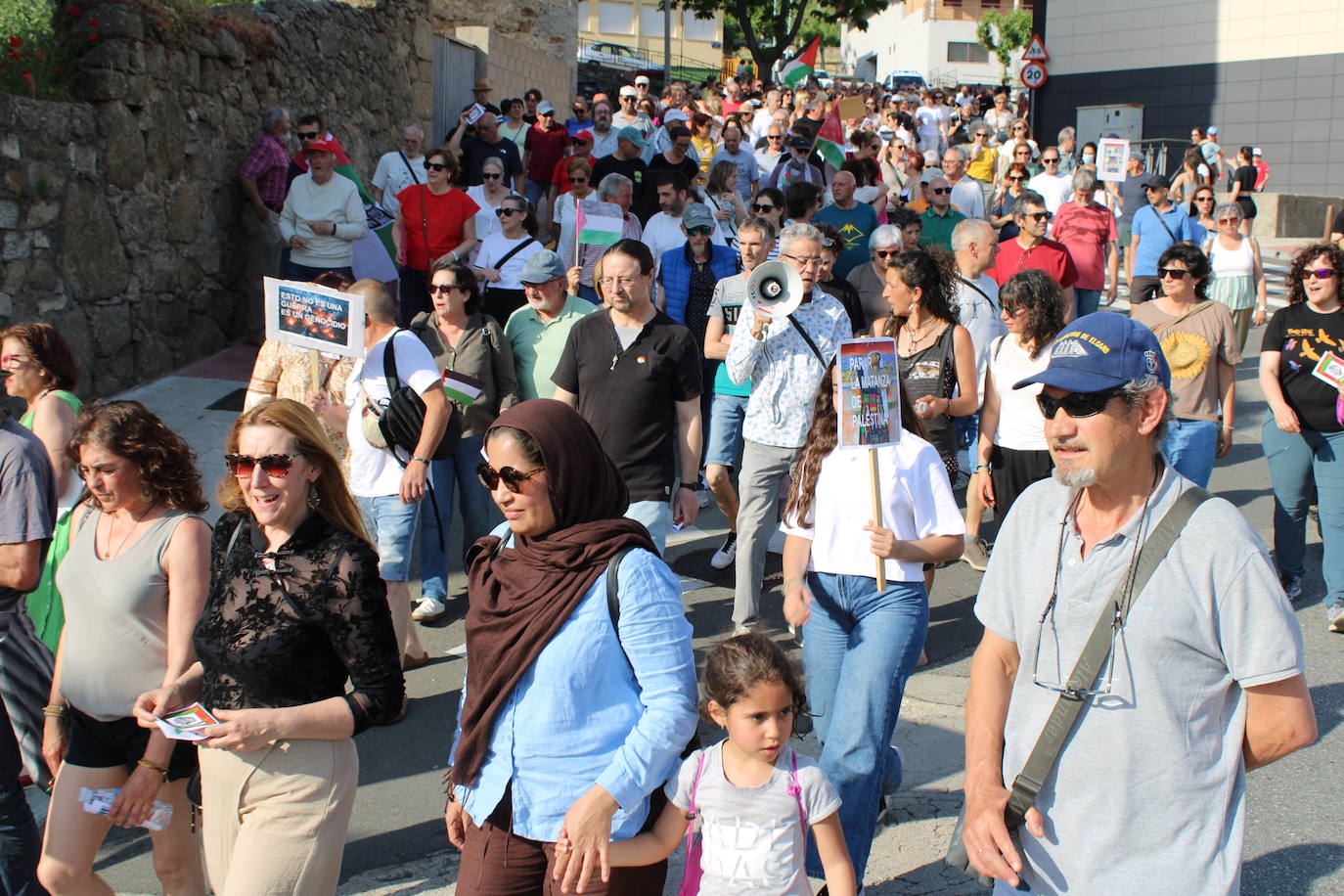 Béjar se manifiesta en apoyo de Palestina