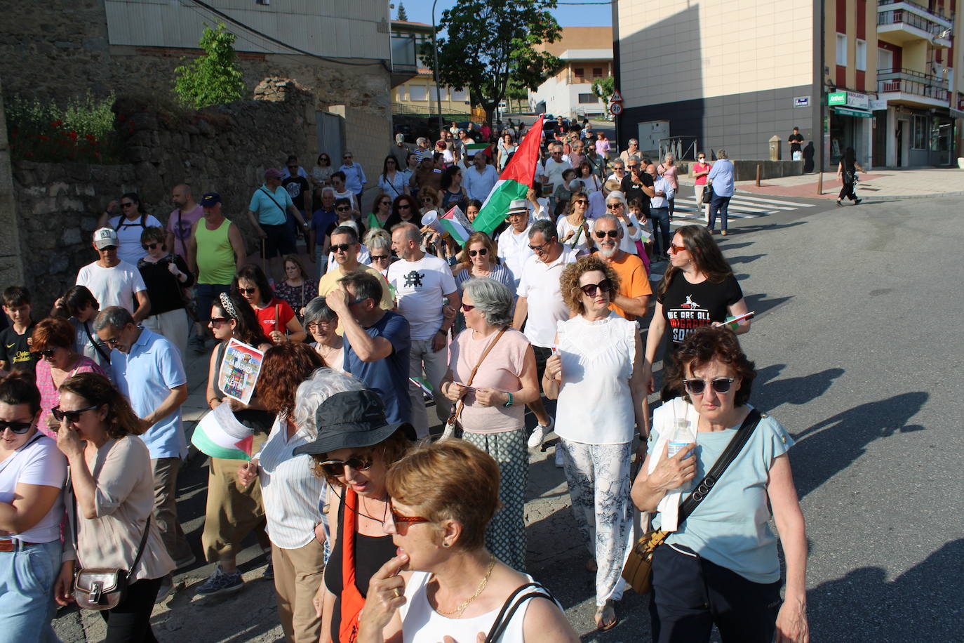 Béjar se manifiesta en apoyo de Palestina