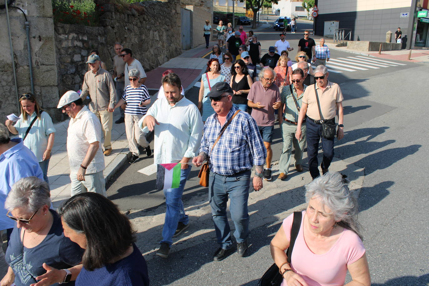 Béjar se manifiesta en apoyo de Palestina