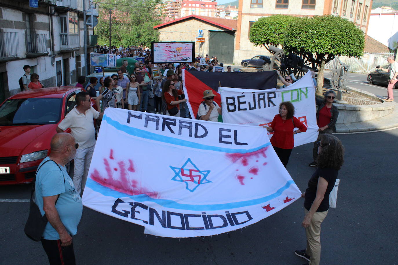Béjar se manifiesta en apoyo de Palestina