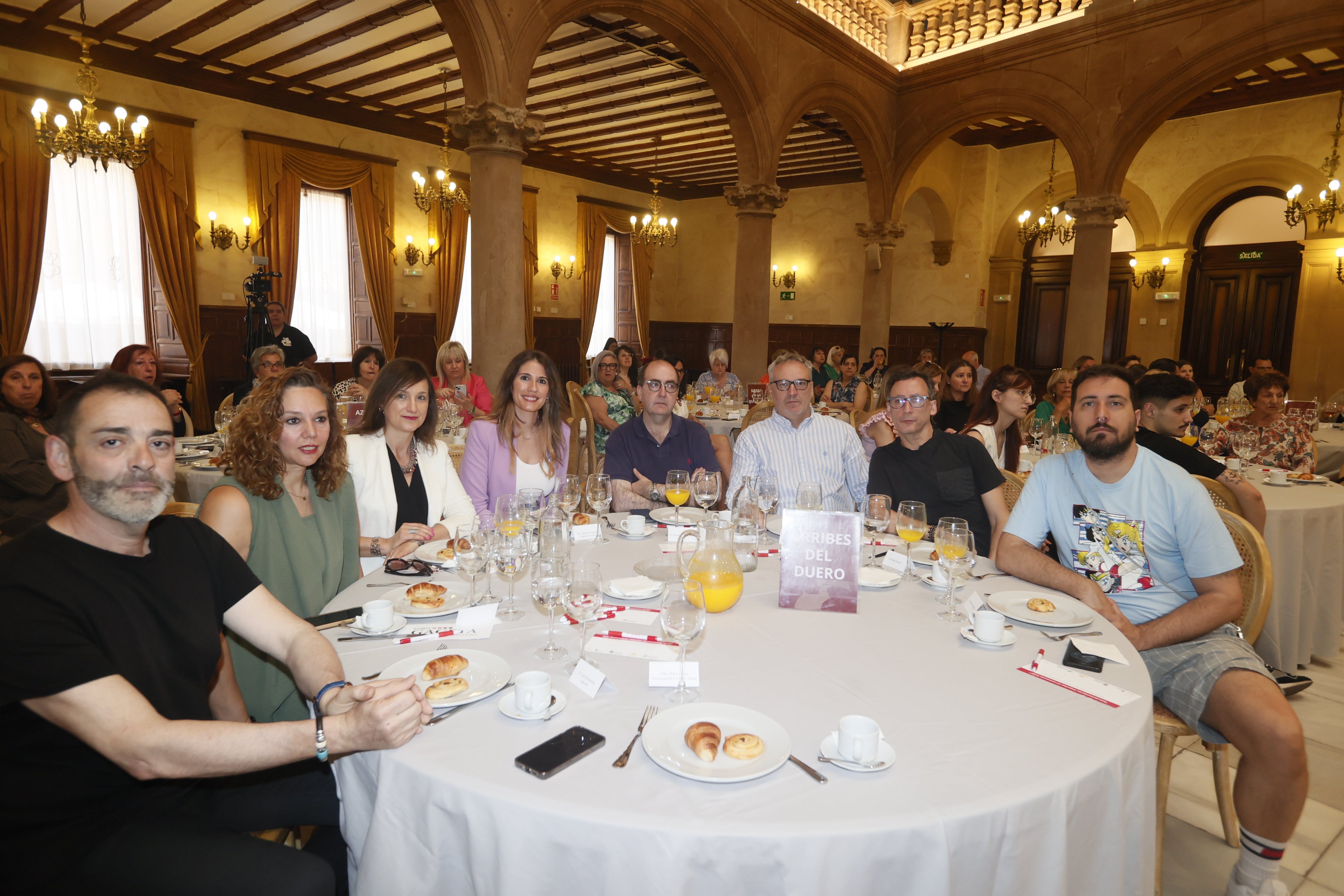 Luis Hernández (Joyería Terrones), María De La Encarnación De Cabo (Francisco De Cabo SL), Teresa Sánchez, Marian Holgado (LA GACETA), Francisco Javier Niño (Frutería Castilla), Juan Carlos Calvo (Falken Solutions, SL), Pablo Martín (Falken Solutions, SL) y Mario Gil Egido (Ikigai Comics).