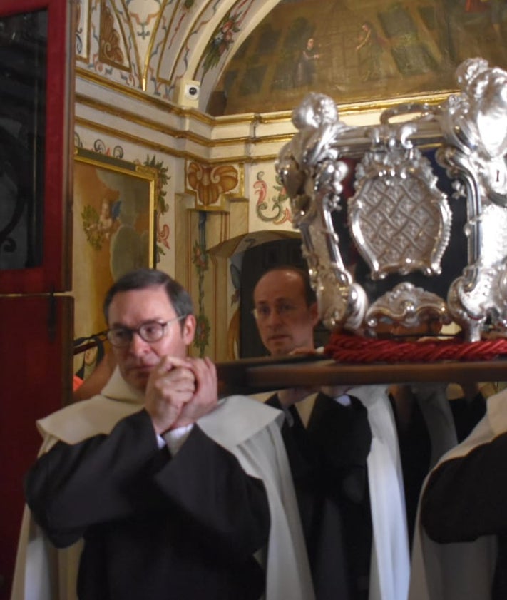 Imagen secundaria 2 - El prior de los carmelitas, Miguel Ángel González, será nombrado Hijo Adoptivo de Alba de Tormes