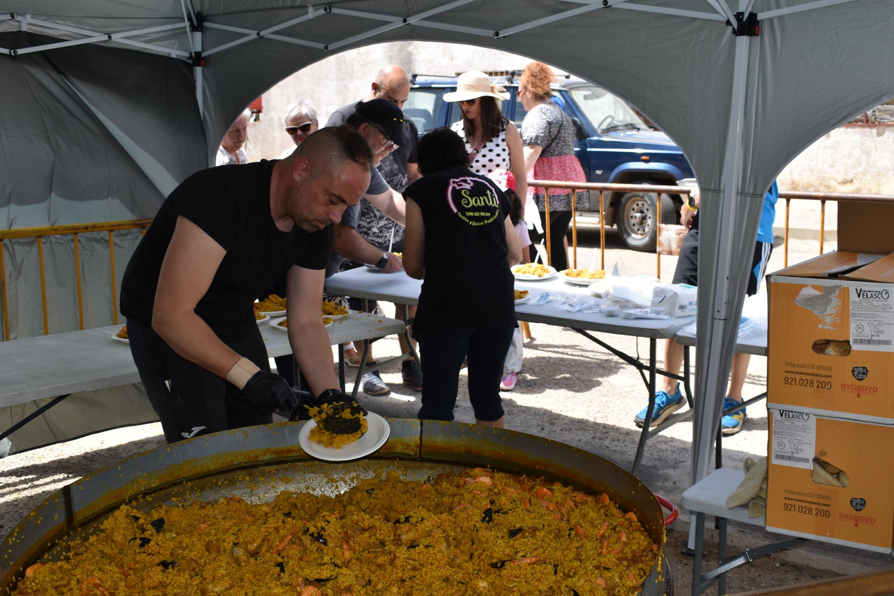 Procesión y paella con sabor veraniego en Machacón
