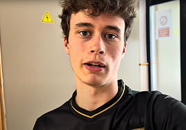 Jorge Rey, durante su último vídeo.