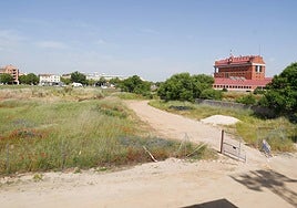 Trasera del Fondo Oeste del Reina Sofía que se va a urbanizar también para poder utilizar el espacio.