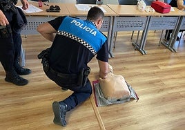 Puesta en práctica de la jornada formativa en Peñaranda.