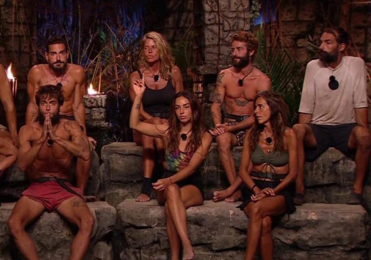 Imagen de uno de los momentos vividos durante la última emisión de 'Supervivientes'.