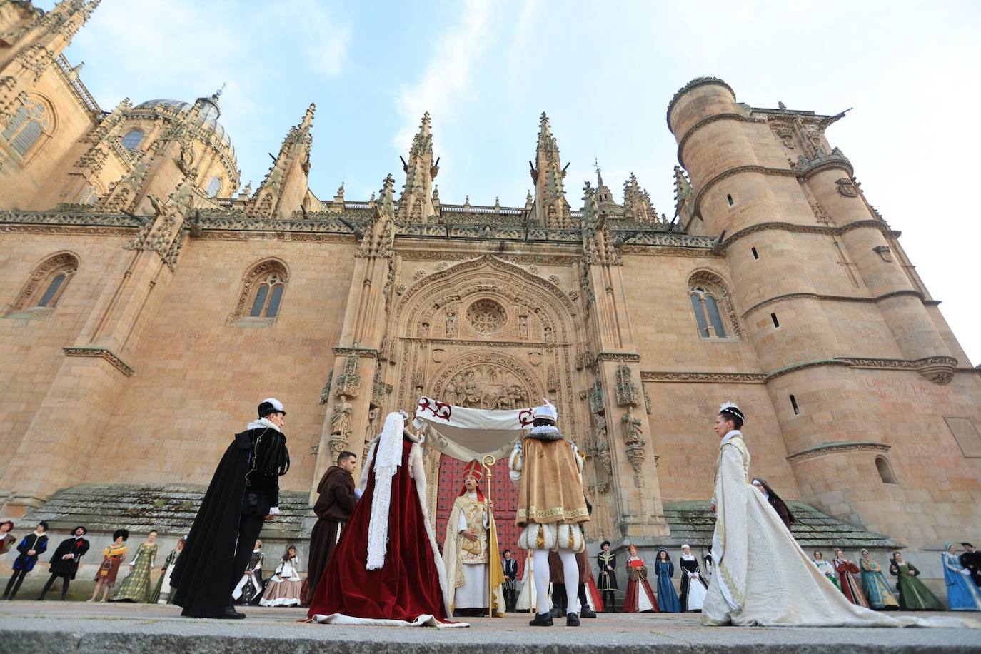 Una calurosa boda del Siglo de Oro en las calles charras