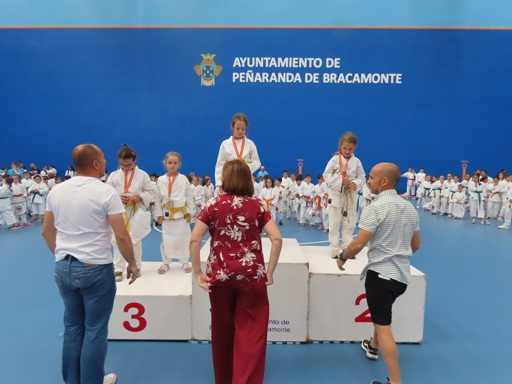 Más de 300 karatecas en Peñaranda