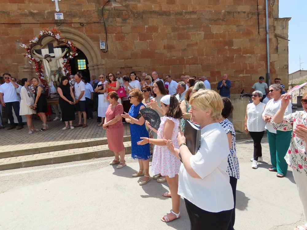 Culto al mimbre y al Santo Cristo en Villoruela