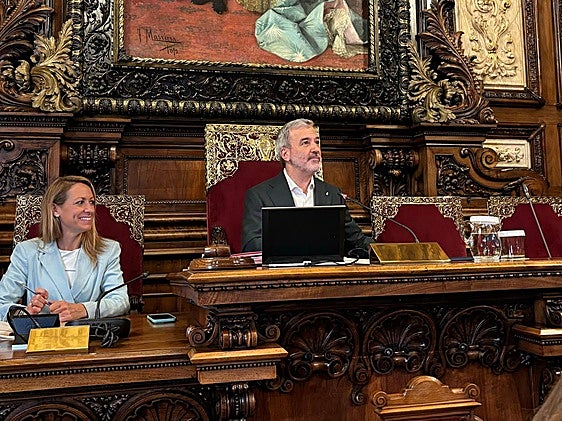 El alcalde de Barcelona, Jaume Collboni.