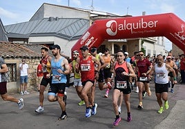 Prueba deportiva en Vega de Tirados.
