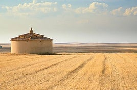 Un paisaje de Castilla y León sin montañas.