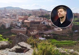 Una imagen del pueblo que visitaba Xabi Alonso.