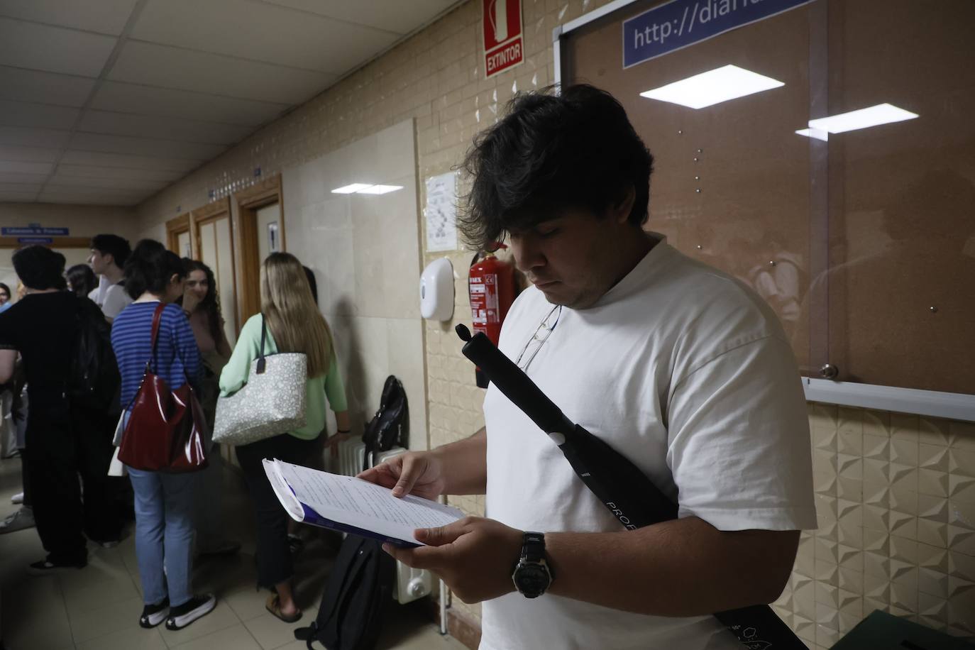Arranca la PAU en Salamanca: 2.840 estudiantes matriculados en todo el distrito y una mezcla de nervios, ilusión y esfuerzo