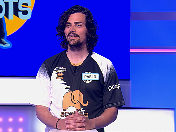 Imagen de Pablo durante su participación en el concurso valenciano.