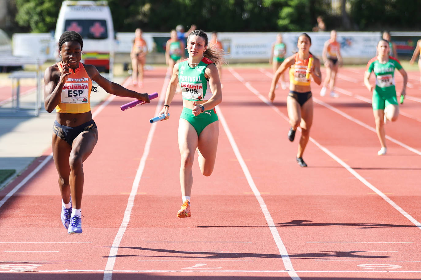 España y Portugal se reparten seis récords nacionales en el Encuentro de Relevos