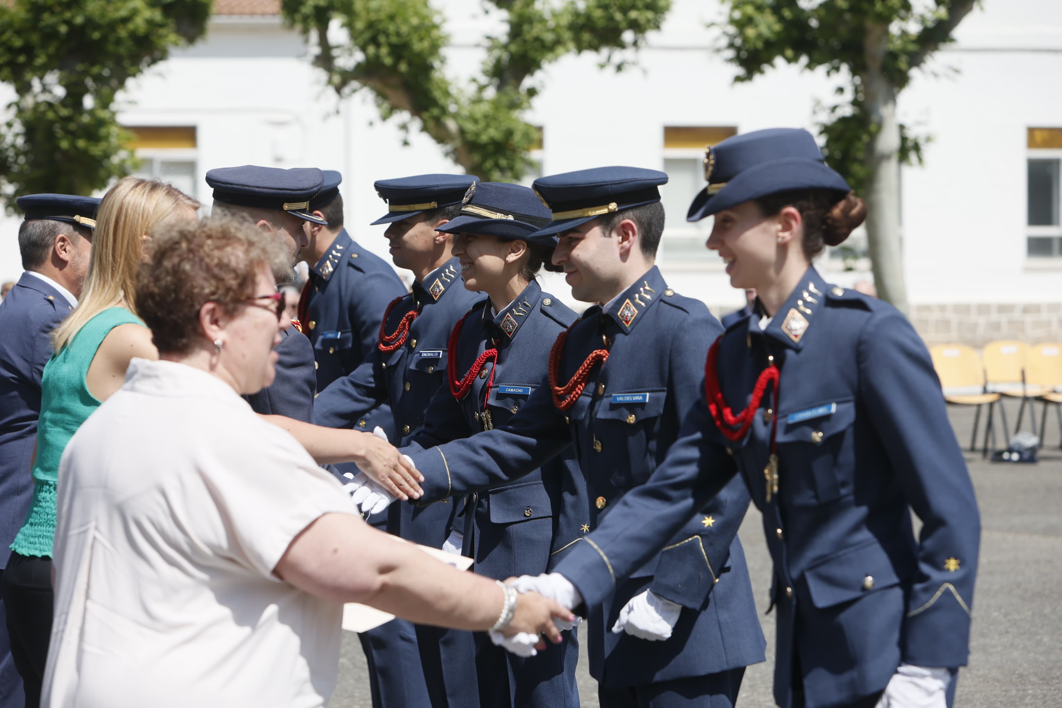 La clausura del curso académico del Grupo de Escuelas de la Base Aérea de Matacán, en imágenes