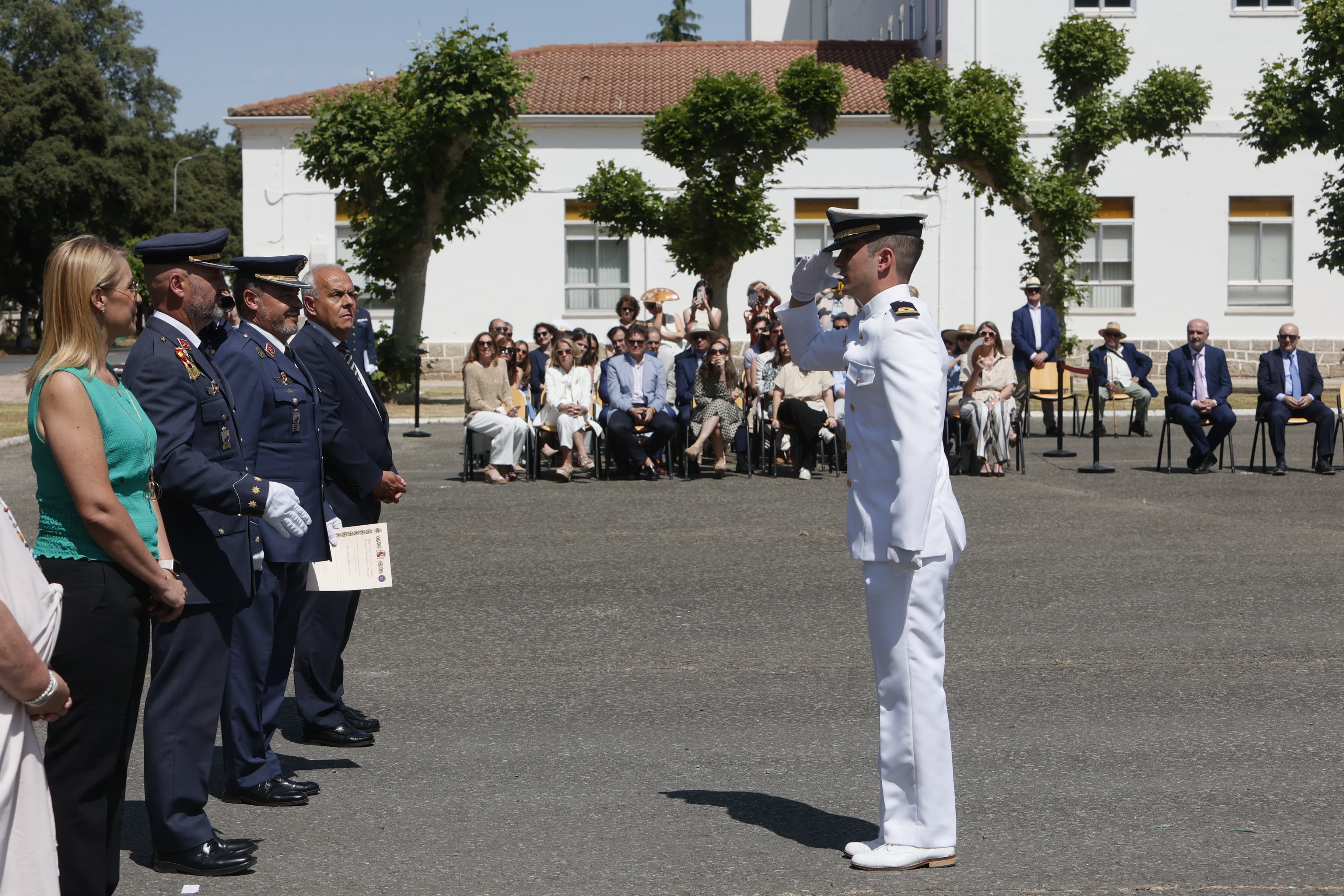 La clausura del curso académico del Grupo de Escuelas de la Base Aérea de Matacán, en imágenes