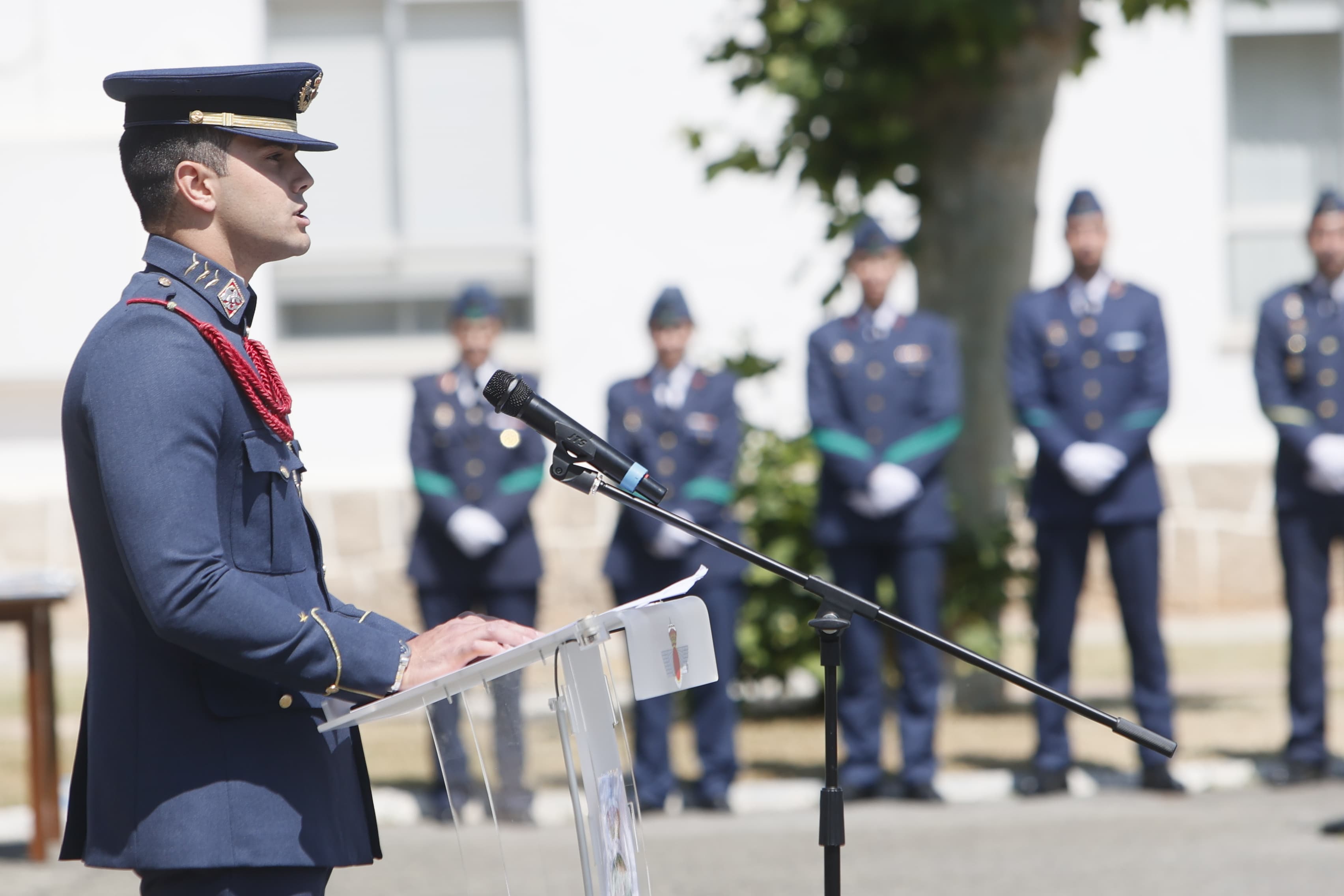 La clausura del curso académico del Grupo de Escuelas de la Base Aérea de Matacán, en imágenes