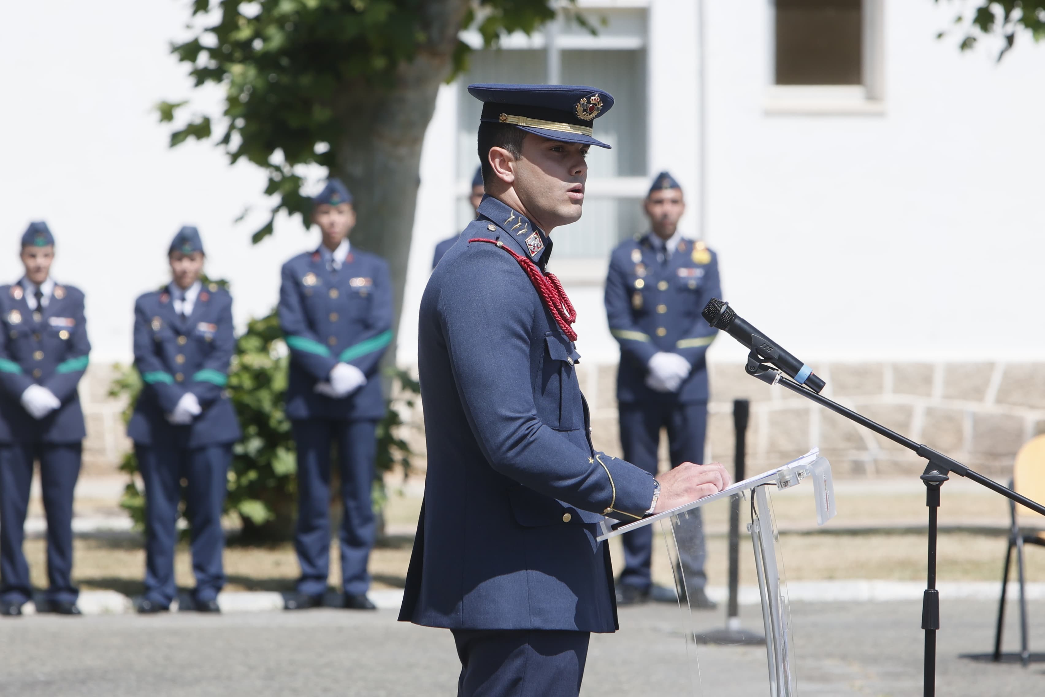 La clausura del curso académico del Grupo de Escuelas de la Base Aérea de Matacán, en imágenes