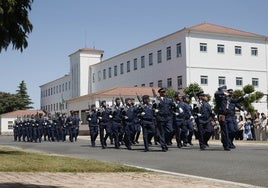 Desfile en la Base Aérea de Matacán
