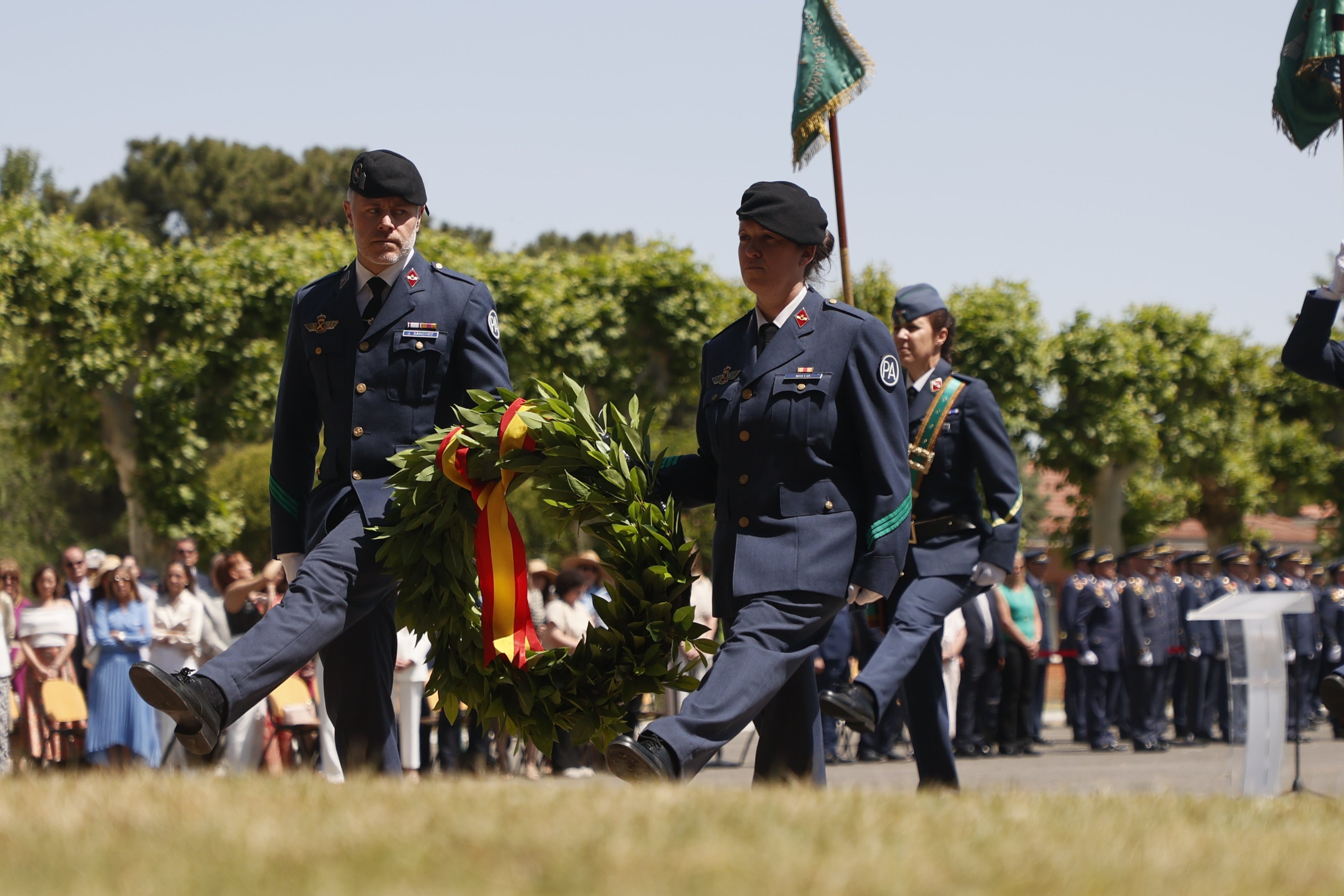 La clausura del curso académico del Grupo de Escuelas de la Base Aérea de Matacán, en imágenes