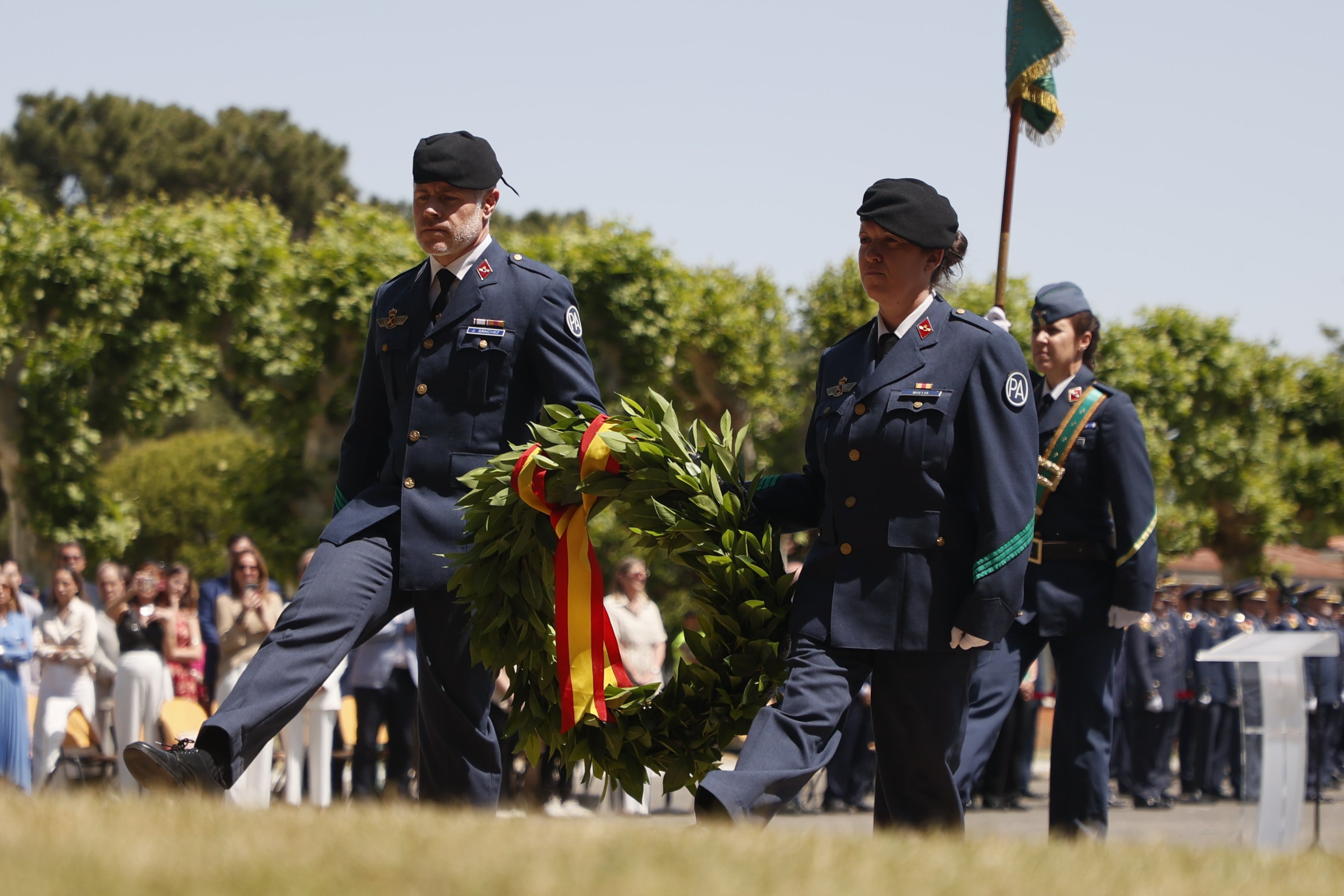 La clausura del curso académico del Grupo de Escuelas de la Base Aérea de Matacán, en imágenes