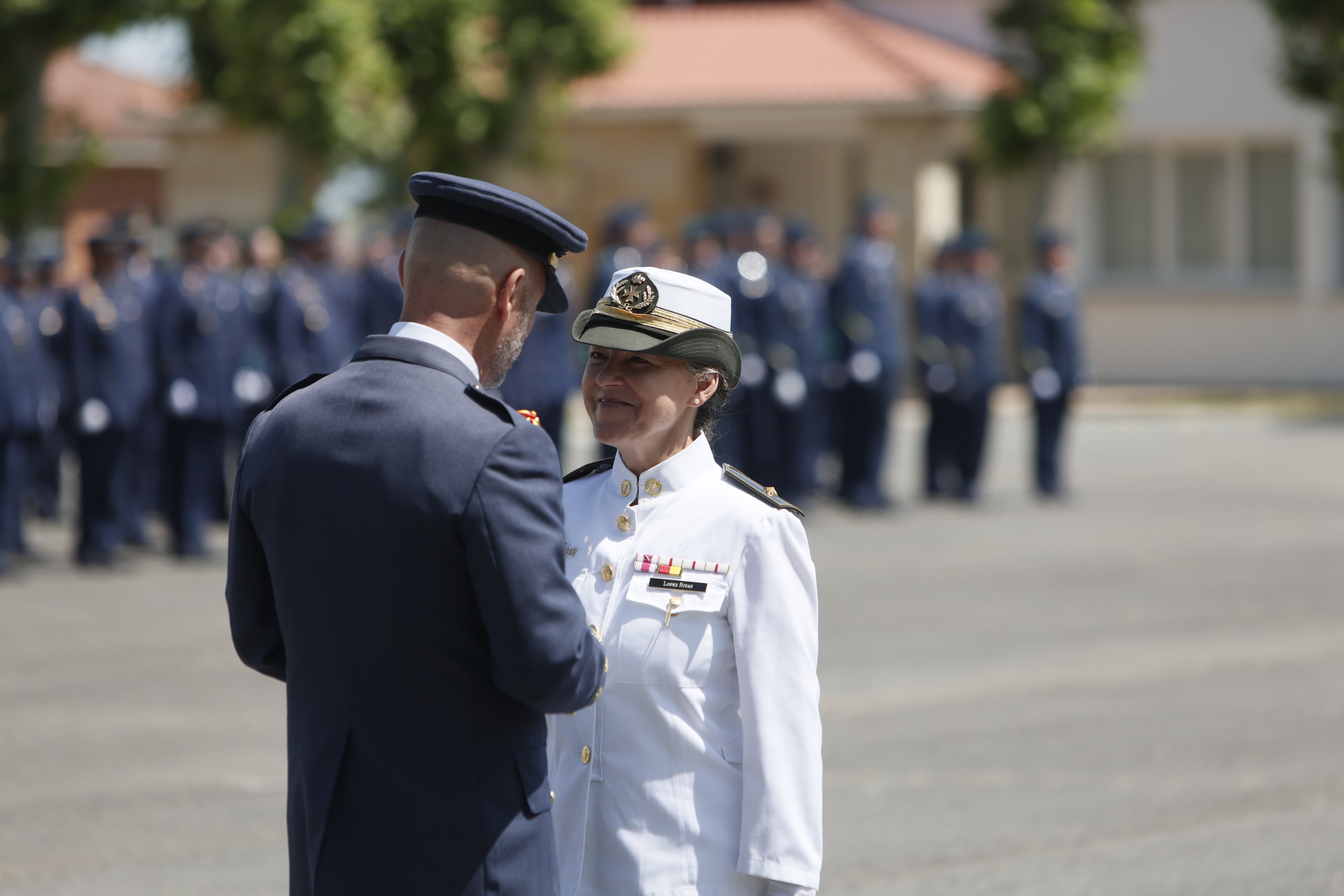 La clausura del curso académico del Grupo de Escuelas de la Base Aérea de Matacán, en imágenes