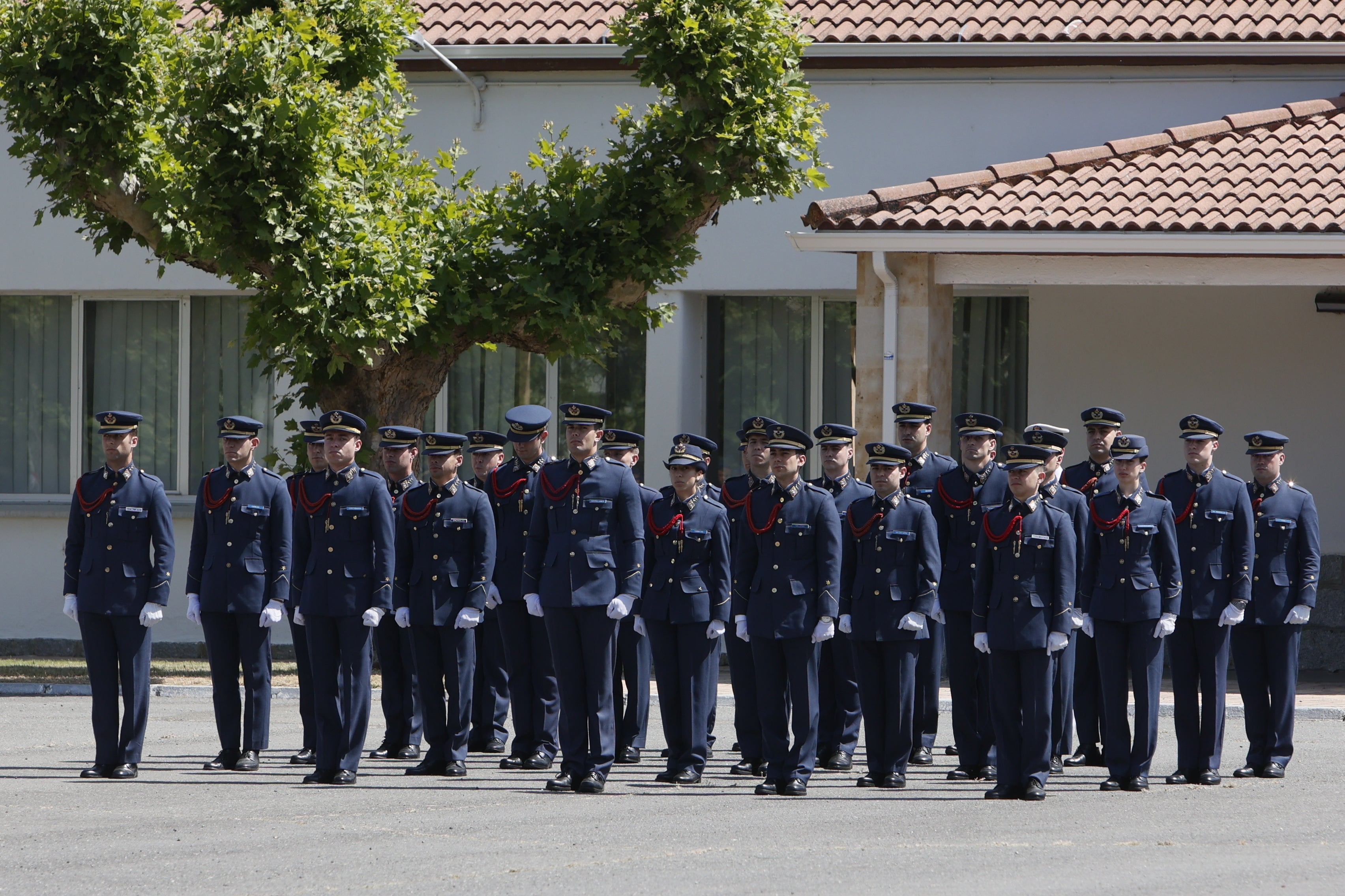 La clausura del curso académico del Grupo de Escuelas de la Base Aérea de Matacán, en imágenes