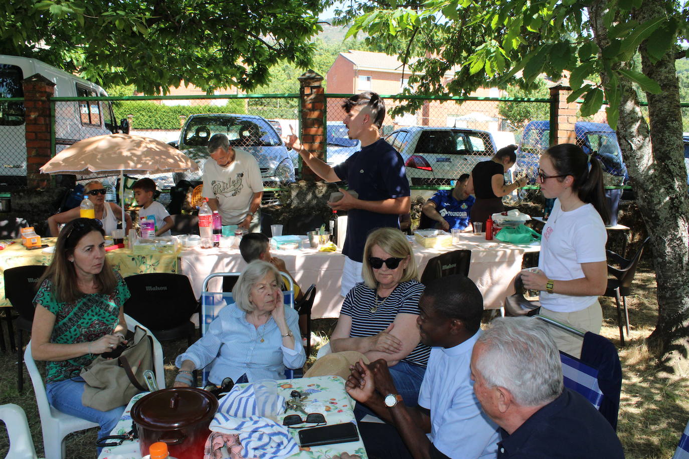 Puerto de Béjar disfruta de la romería al fresco de Santa Bárbara