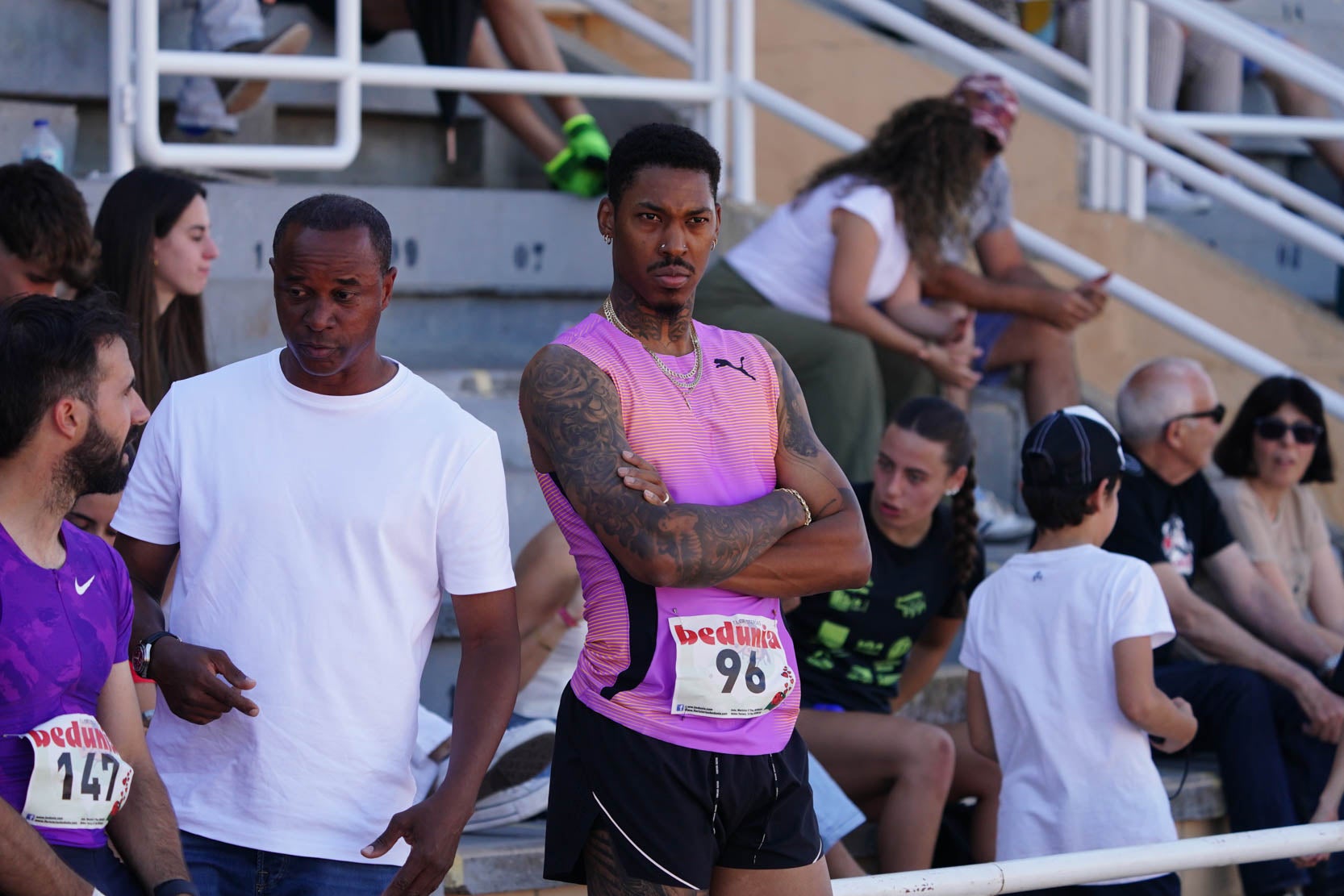 Las mejores imágenes de una gran tarde de atletismo en Las Pistas del Helmántico