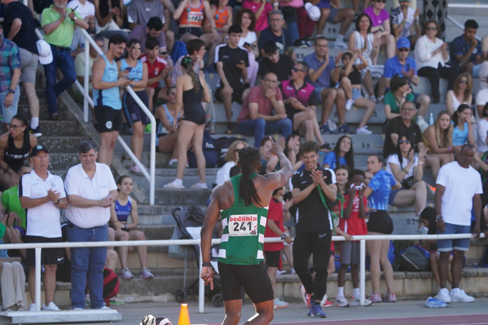 Las mejores imágenes de una gran tarde de atletismo en Las Pistas del Helmántico