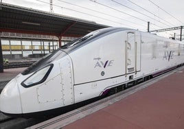 Imagen de uno de los trenes de Renfe.