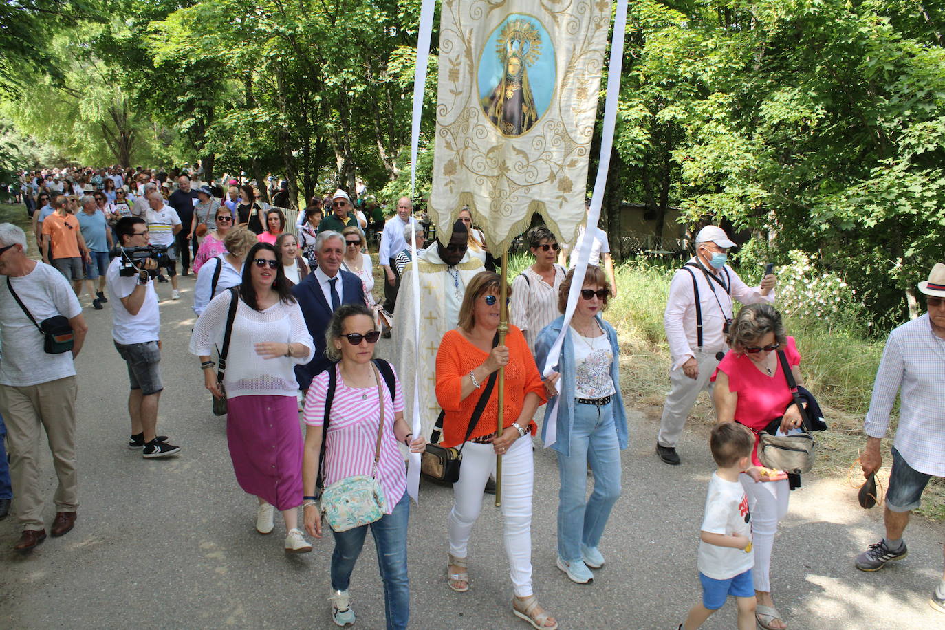 Una patrona que une las provincias de Cáceres y Salamanca