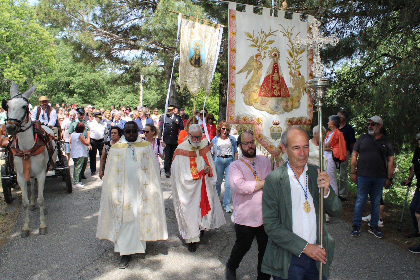Una patrona que une las provincias de Cáceres y Salamanca