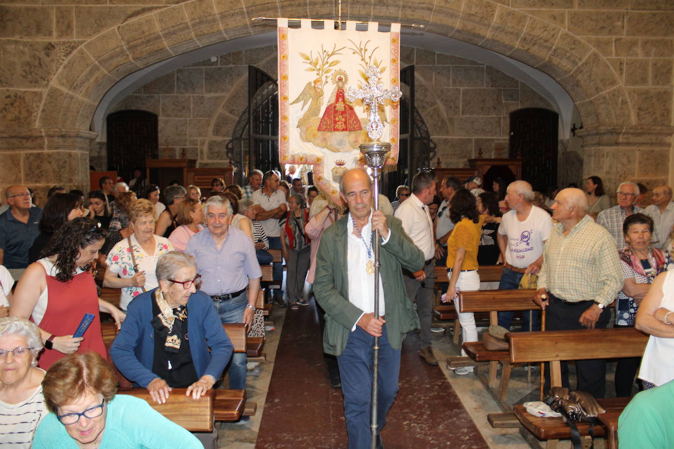 Una patrona que une las provincias de Cáceres y Salamanca