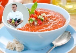 El truco infalible de Martín Berasategui para conseguir un gazpacho muchísimo más sabroso