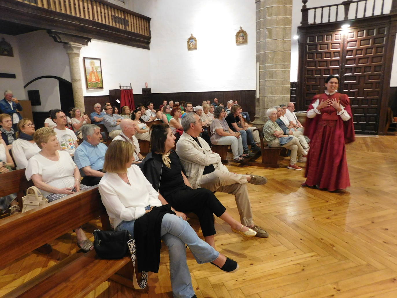 Candelario acoge la puesta de largo del recital «Arcos y ecos» del programa Provincia Mudéjar